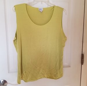 Armani Collezioni Lime Green Shirt ( Size 16)